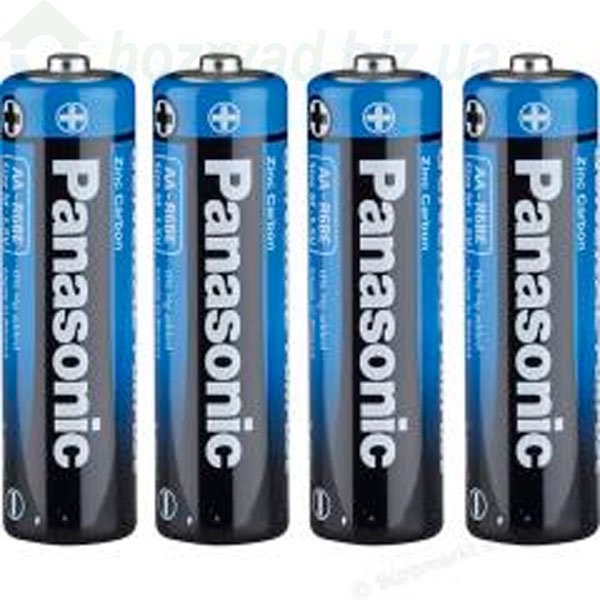  Panasonic General Purpose AA Zinc-Carbon (R6BER/8P)