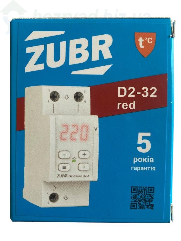 ���� �������� ���������� ZUBR D2-32 red