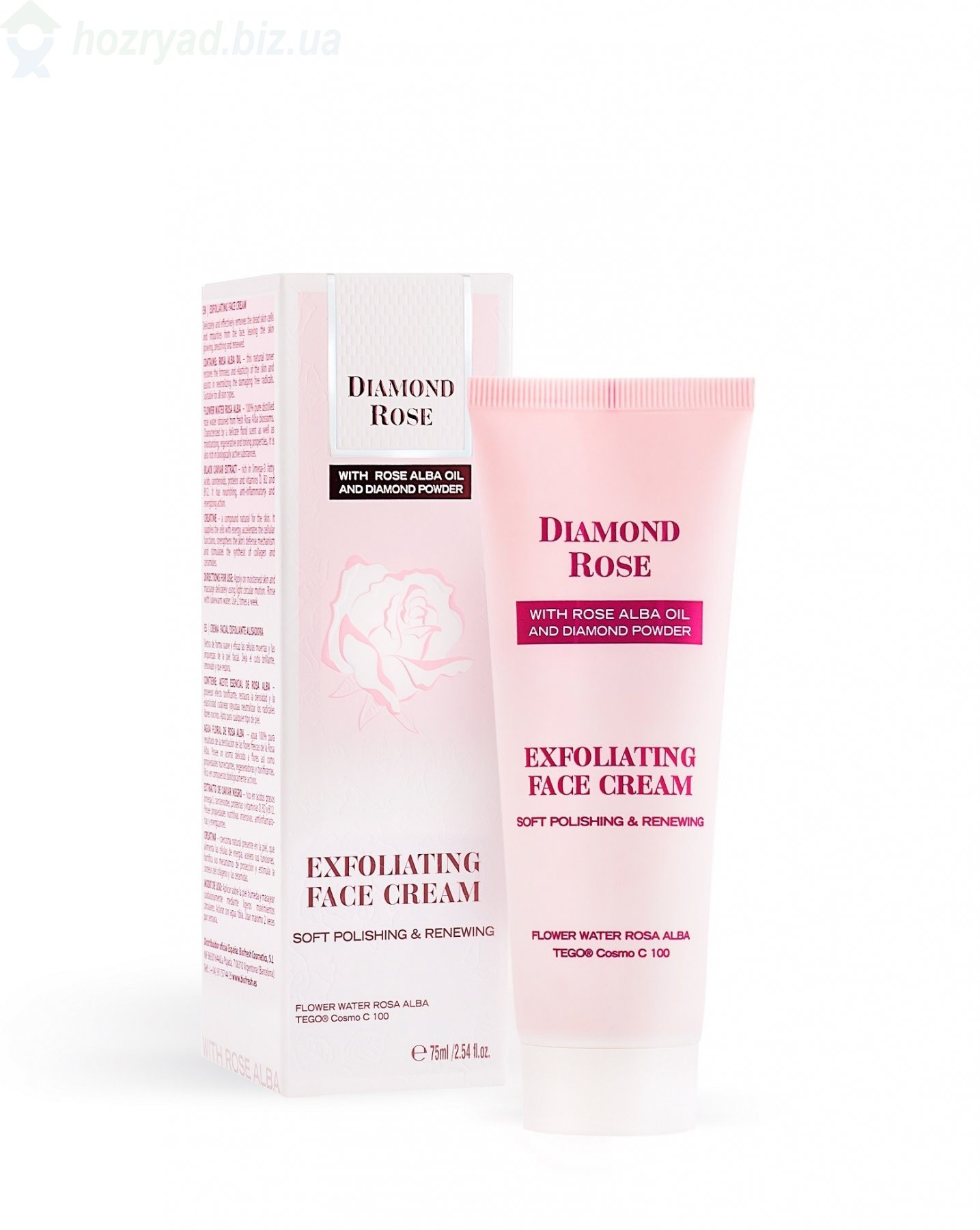     / Exfoliating face cream  Diamond Rose 75 ml