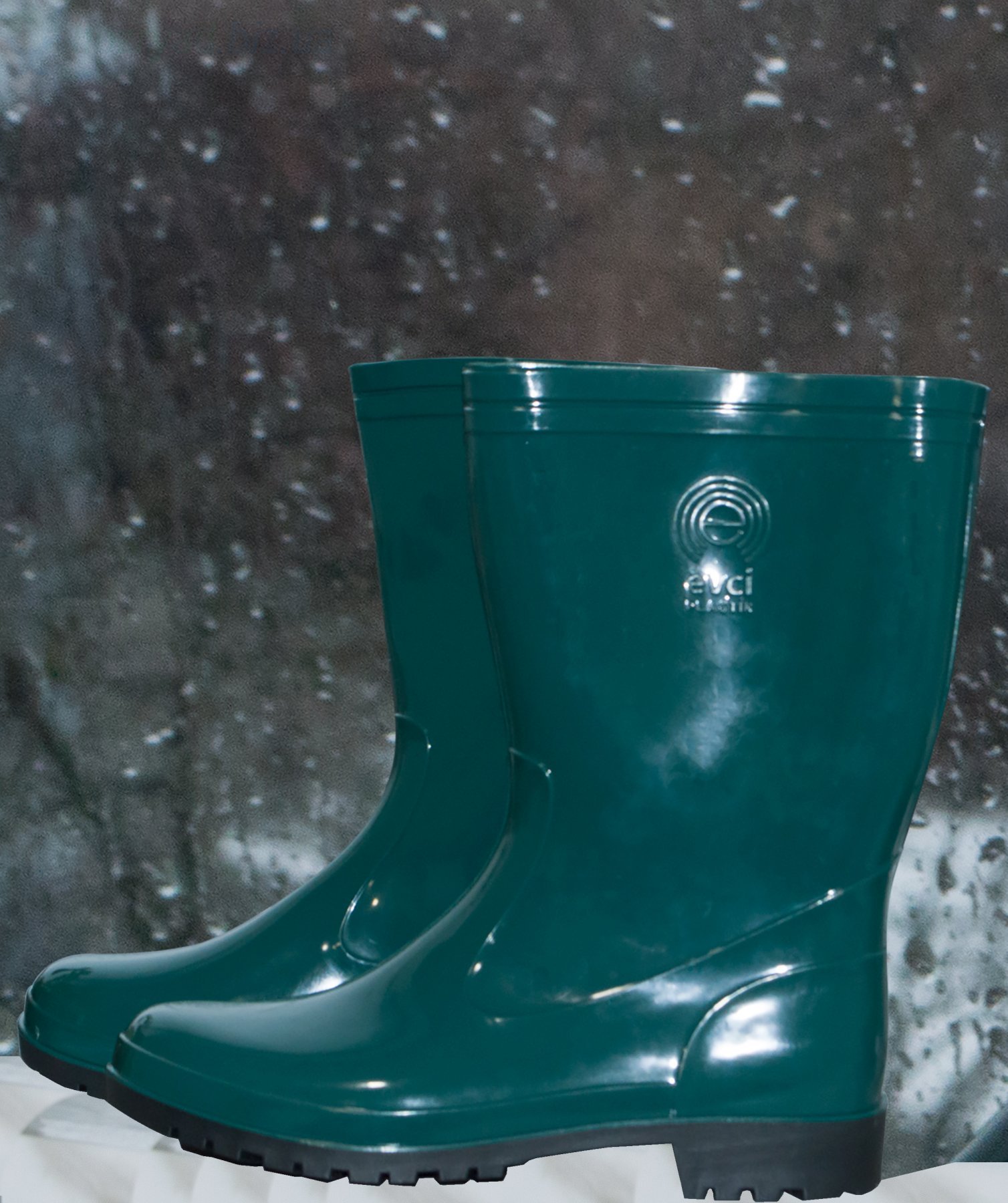 Сапоги резиновые универсал (Rain Boots) размер 41 (с коротким голенищем 30 см)