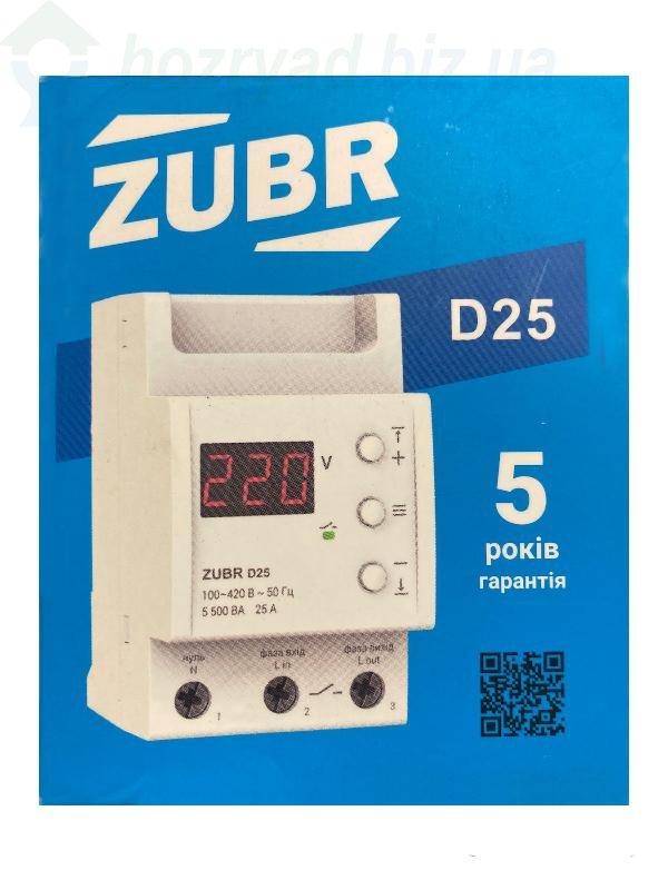 ���� �������� ���������� ZUBR D 25