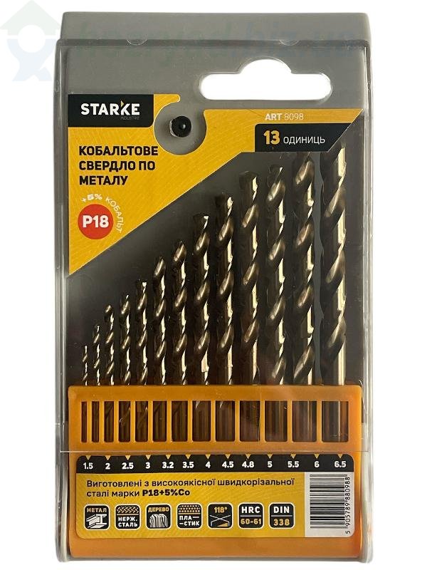      STARKE 18+Co5% 13 (1.5-6.5mm) ART8098